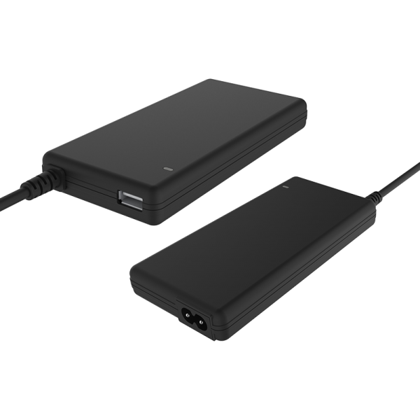 ITEK ALIMENTATORE UNIV.SLIM NOT. 90W 12 conn, USB 5V1A 100/240VAC 15/20VDC