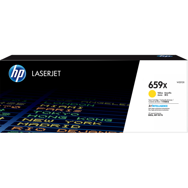 HP 659X High Yield Yellow Ton