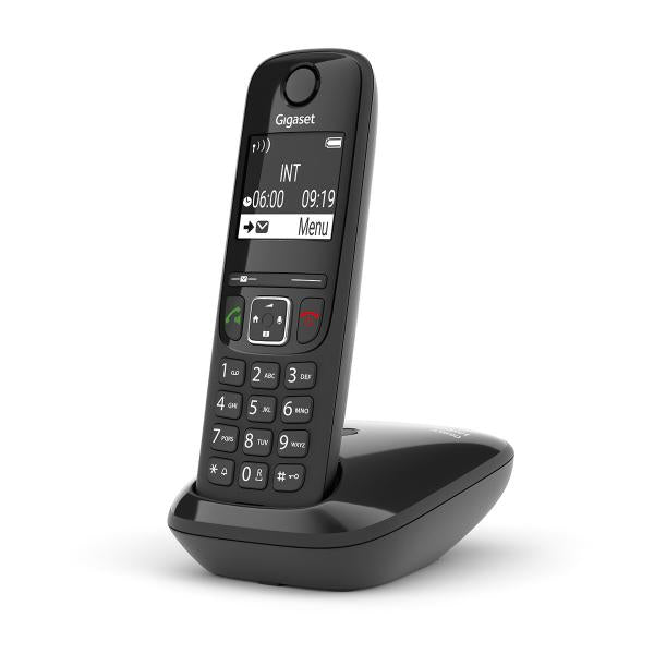GIGASET AS690 (NERO) - TELEFONO CORDLESS - VIVAVOCE