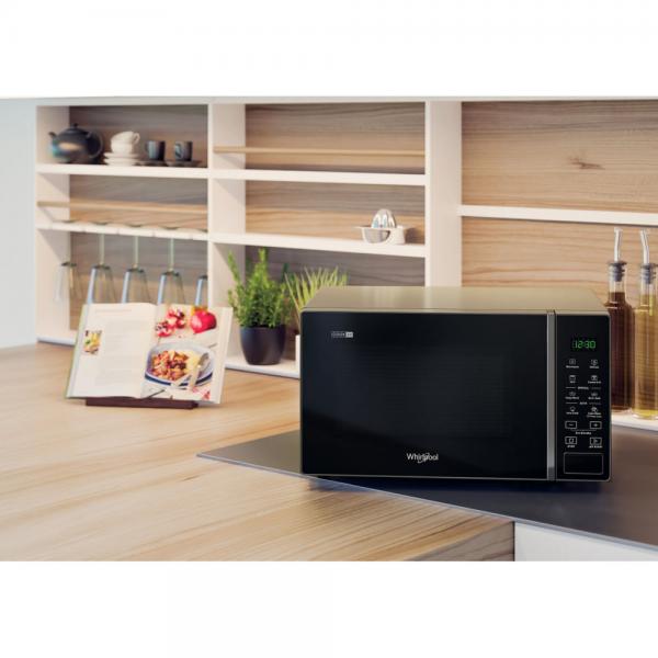 Whirlpool Cook20 MWP 203 SB Nero, Argento Microonde con grill Superficie piana 20 L 700 W