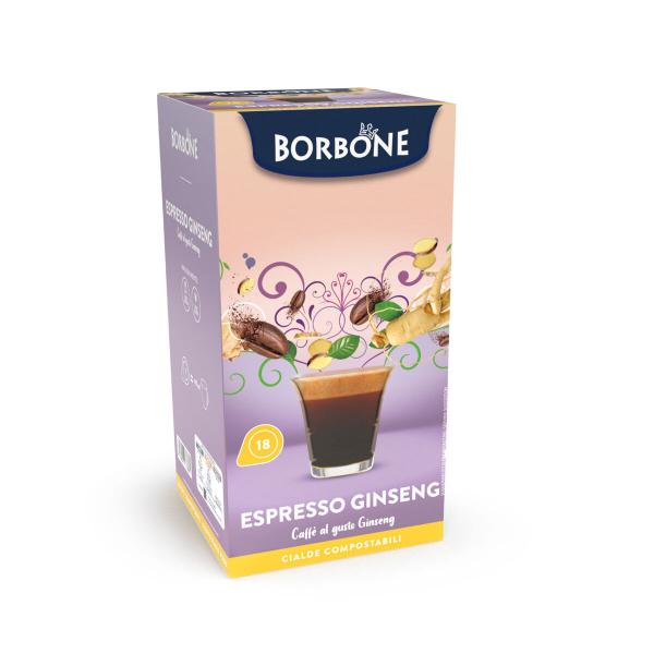 CIALDE ESE 44MM CAFFE'' BORBONE GINSENG - BOX 18PZ