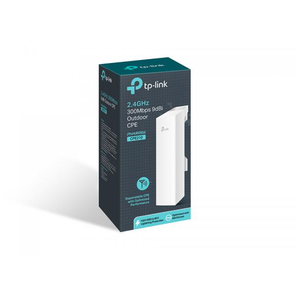 TP-LINK CPE210 - ACCESS POINT OUT 2.4GHZ 300MBPS 9DBI