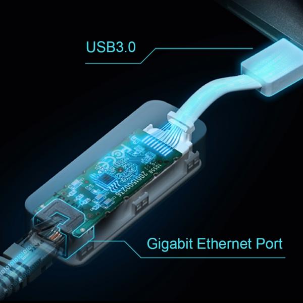 TP-LINK ADATTATORE da USB3 A RJ45 GIGABIT