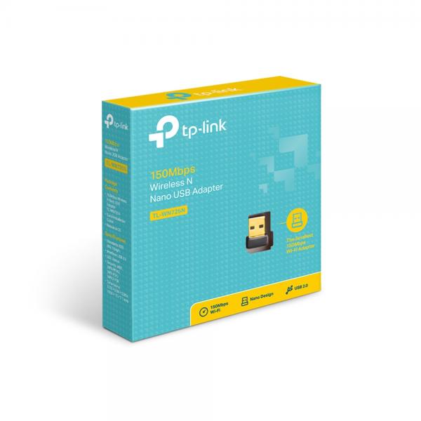 TP-LINK TLWN725N - ADATTATORI DI RETE NANO USB WIRELESS 150 MBPS