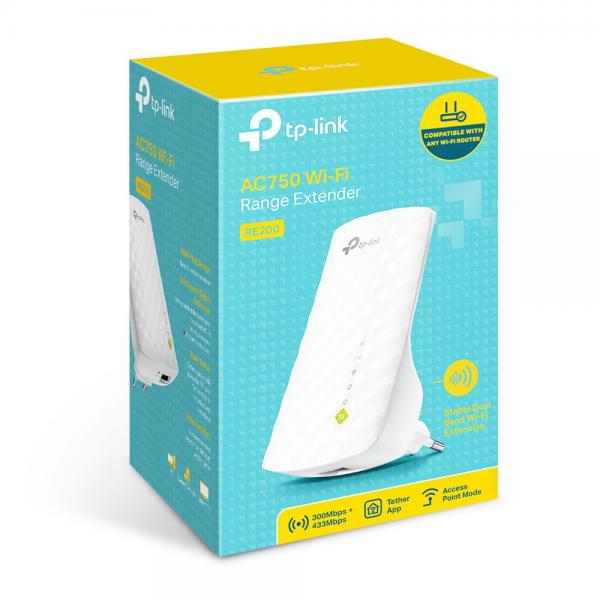 TP-LINK POCKET RANGE EXTENDER AC750 RE200