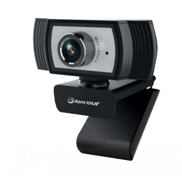 Glamour A229 webcam 2 MP 1920 x 1080 Pixel USB 2.0 Nero