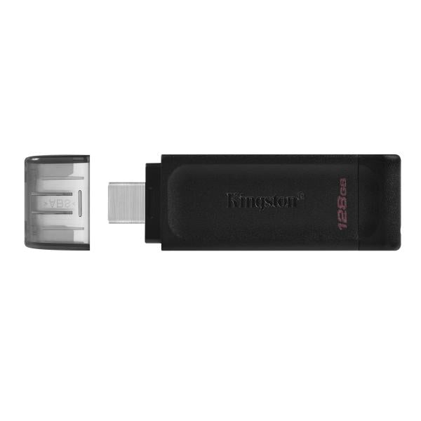 KINGSTON DATATRAVELER 70 128GB (DT70/128GB) - PEN DRIVE 128GB TYPE-C