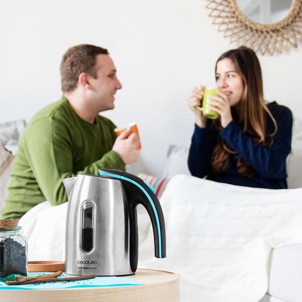 CECOTEC THERMOSENSE 220 STEEL BOLLITORE ELETTRICO 1,7 LITRI ACCIAIO