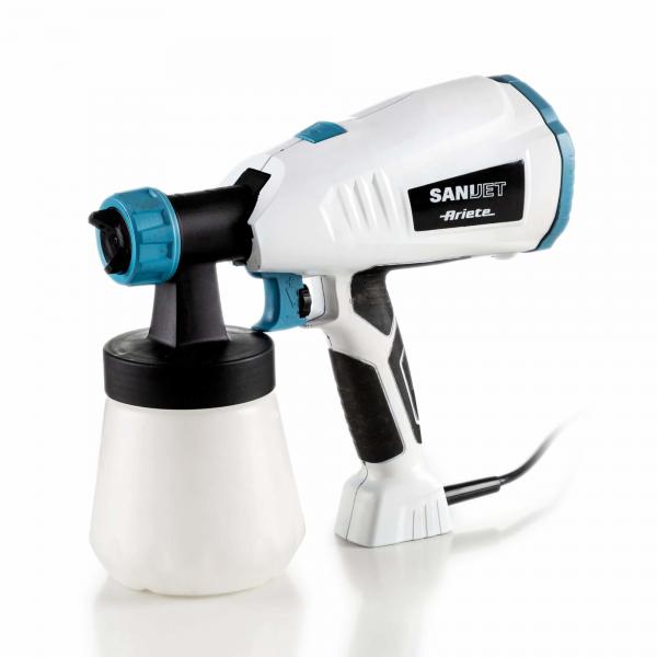 Ariete 4126 Sani-Jet - Igienizzatore specifico per la pulizia di ambienti e superfici - 10 bustine di Polvere Igienizzante Sani-Jet Clean incluse - (Ariete 4126/P0)