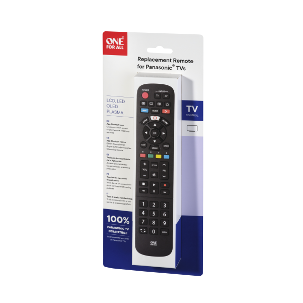 ONE FOR ALL TELECOMANDO DEDICATO TV PANASONIC