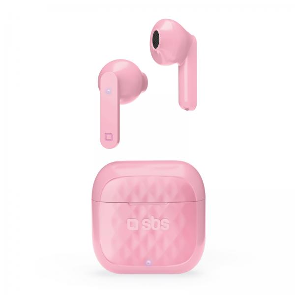 SBS TEEARAIRFREETWSP cuffia e auricolare Cuffie Wireless In-ear Bluetooth Rosa - (SBS TEEARAIRFREETWSP cuffia e auricolare Cuffie Wireless In-ear Bluetooth Rosa)