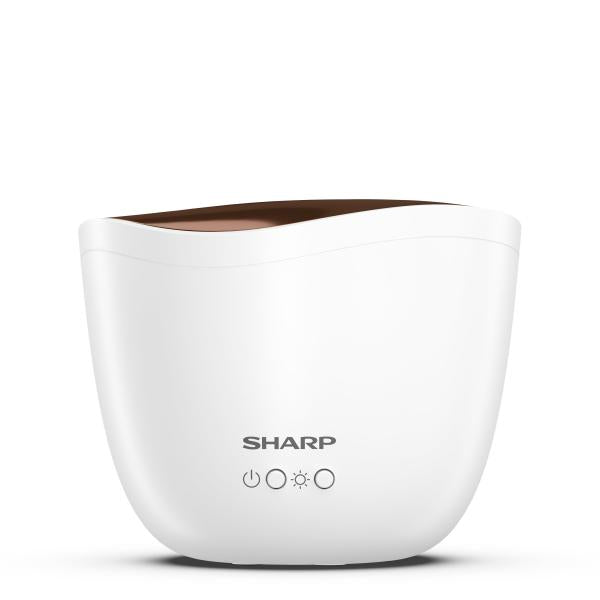 Sharp DF-A1E-W diffusore di aromi Cisterna Plastica Oro, Bianco