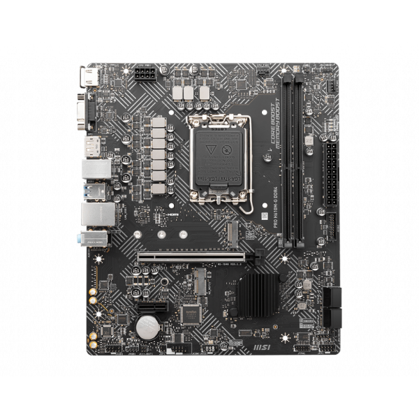 MSI PRO H610M-G - MAINBOARD MICRO ATX - DDR4 - SOCKET 1700 - VGA - HDMI - M.2