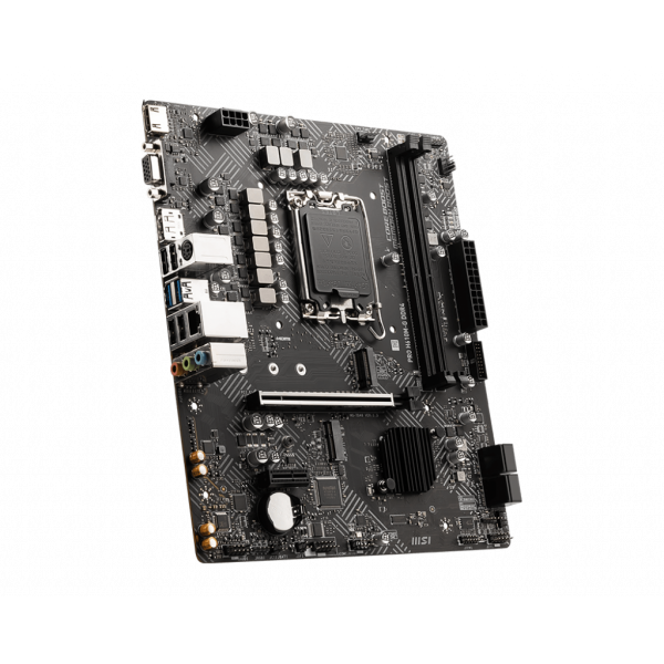 MSI PRO H610M-G - MAINBOARD MICRO ATX - DDR4 - SOCKET 1700 - VGA - HDMI - M.2