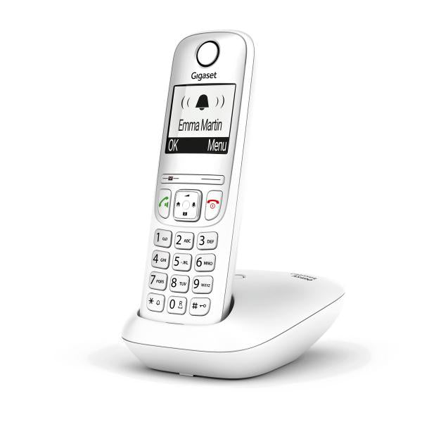 GIGASET AS490 (BIANCO) - TELEFONO CORDLESS - VIVAVOCE
