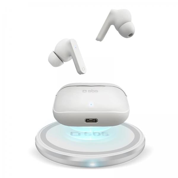 SBS Urban Pro Auricolare True Wireless Stereo (TWS) In-ear Musica e Chiamate Bluetooth Bianco - (SBS Urban Pro Auricolare True Wireless Stereo (TWS) In-ear Musica e Chiamate Bluetooth Bianco)