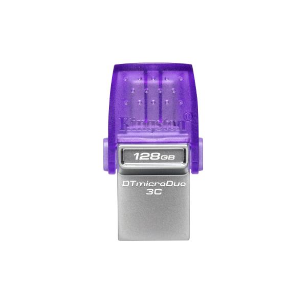KINGSTON DATATRAVELER MICRODUO 3C 128GB (DTDUO3CG3/128GB) - PEN DRIVE 128GB DOPPIA INTERFACCIA USB-A/TYPE-C