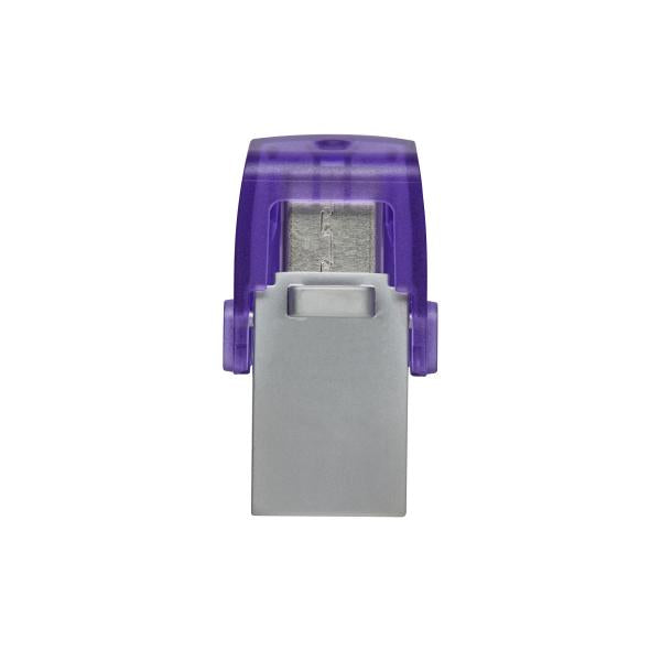 KINGSTON DATATRAVELER MICRODUO 3C 128GB (DTDUO3CG3/128GB) - PEN DRIVE 128GB DOPPIA INTERFACCIA USB-A/TYPE-C