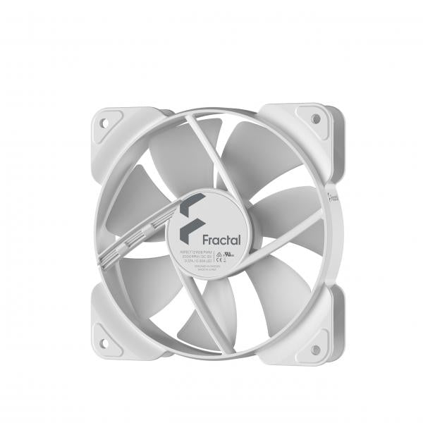 FRACTAL VENTOLA CASE ASPECT 12 RGB PWM WHITE FRAME