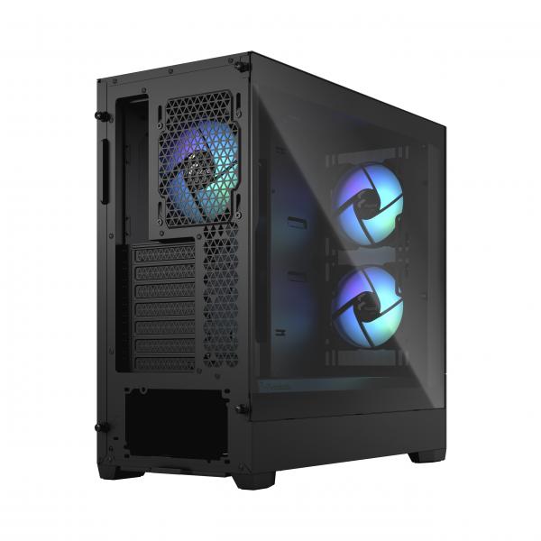 FRACTAL CASE MID TOWER POP AIR RGB BLACK TG CLEAR TINT