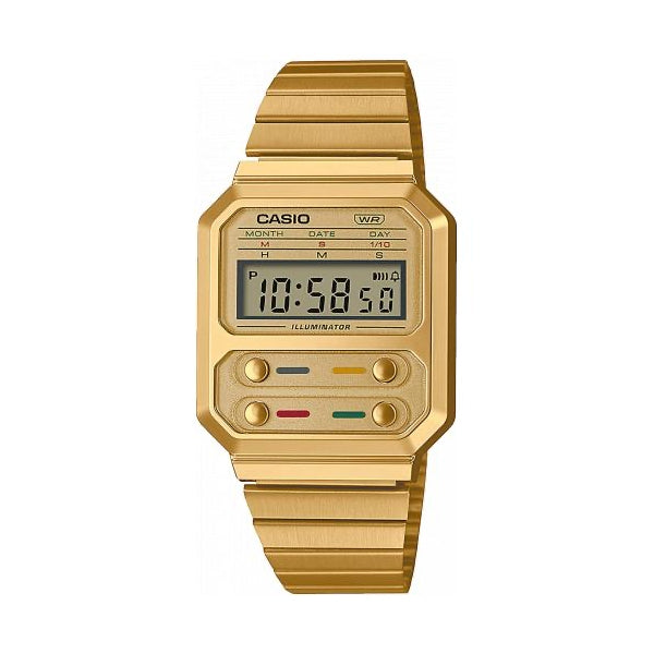 CASIO COLLECTION & VINTAGE WATCHES Mod. A100WEG-9AEF