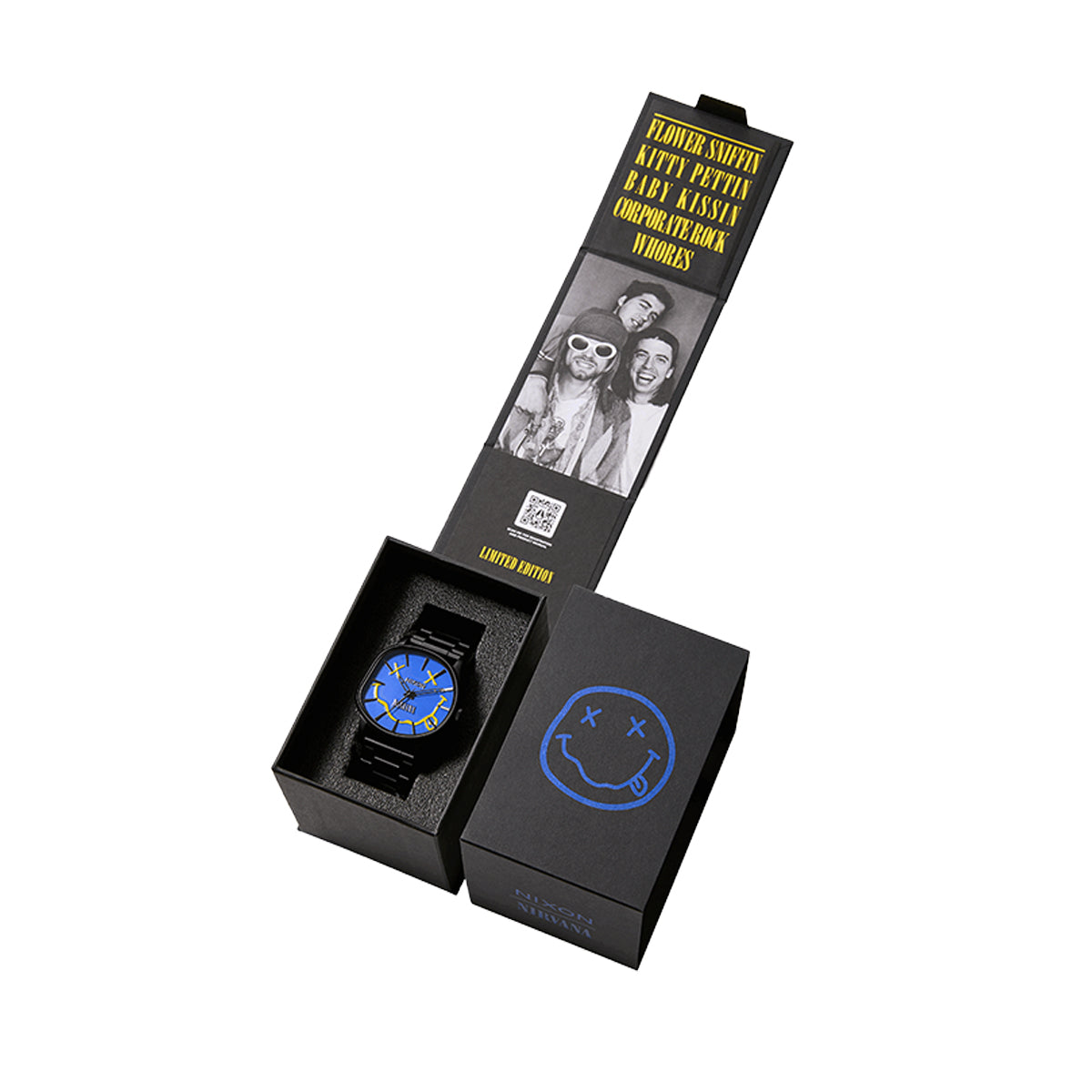 NIXON Mod. NIRVANA SENTRY WOBBLE LIMITED EDITION