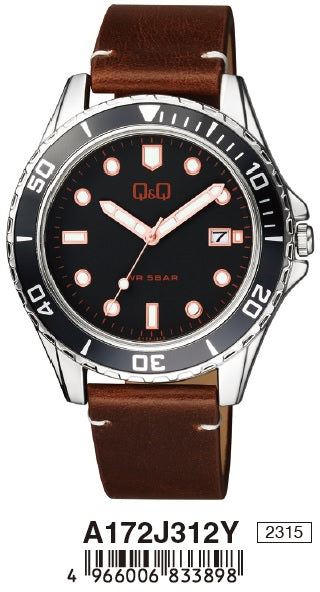 Q&Q Mod. GENT DATE