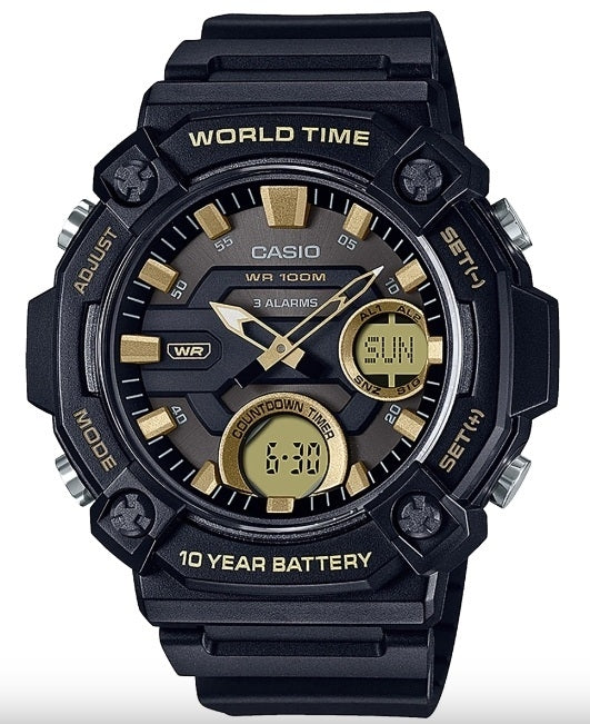 CASIO Mod. OVERSIZE 10 YEAR BATTERY
