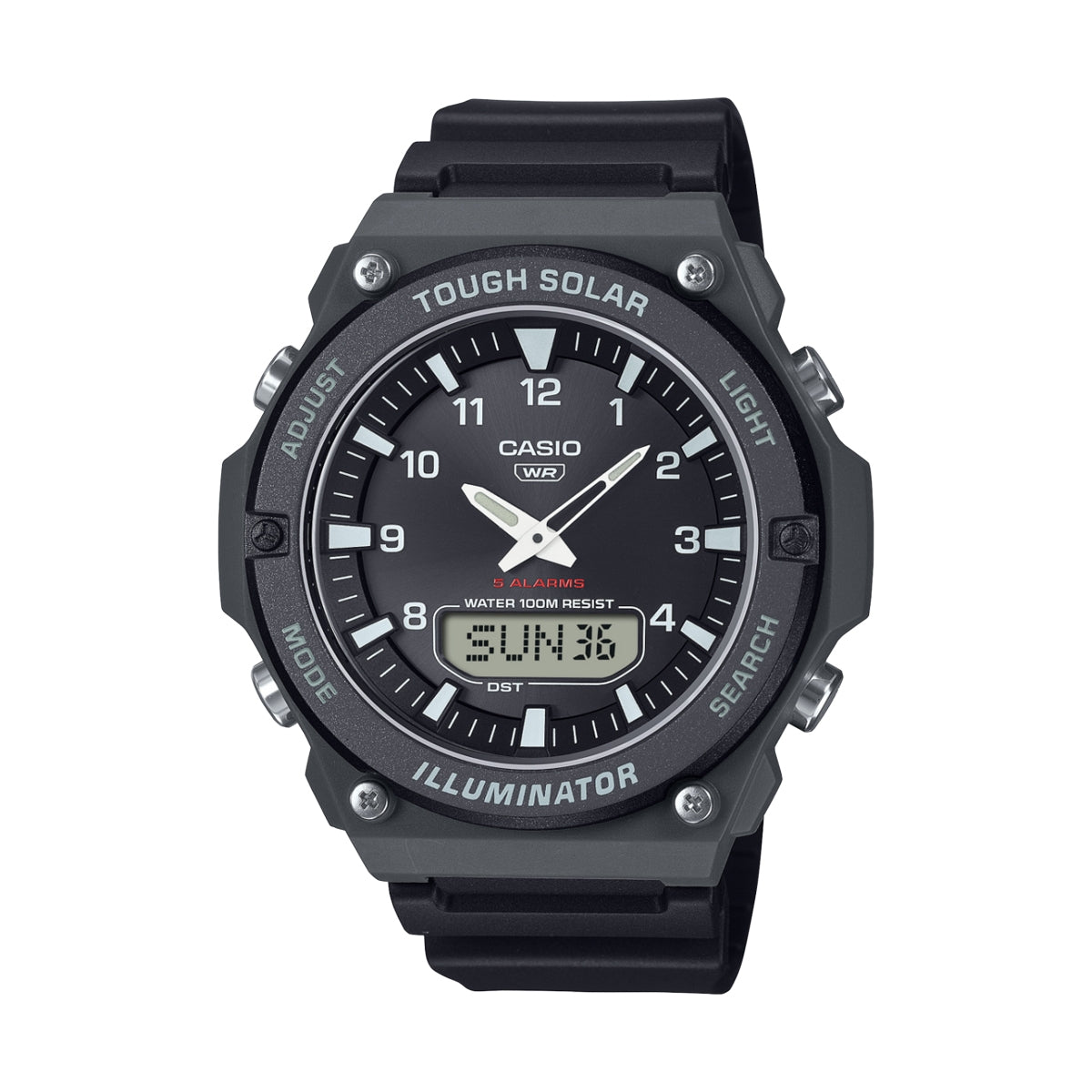 CASIO COLLECTION Mod. TOUGH SOLAR - BLACK