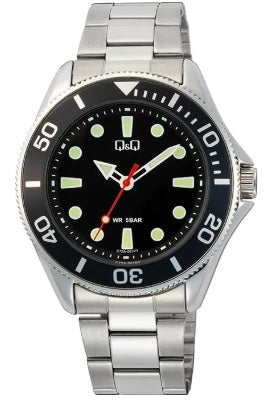 Q&Q Mod. GENT DIVER BLACK