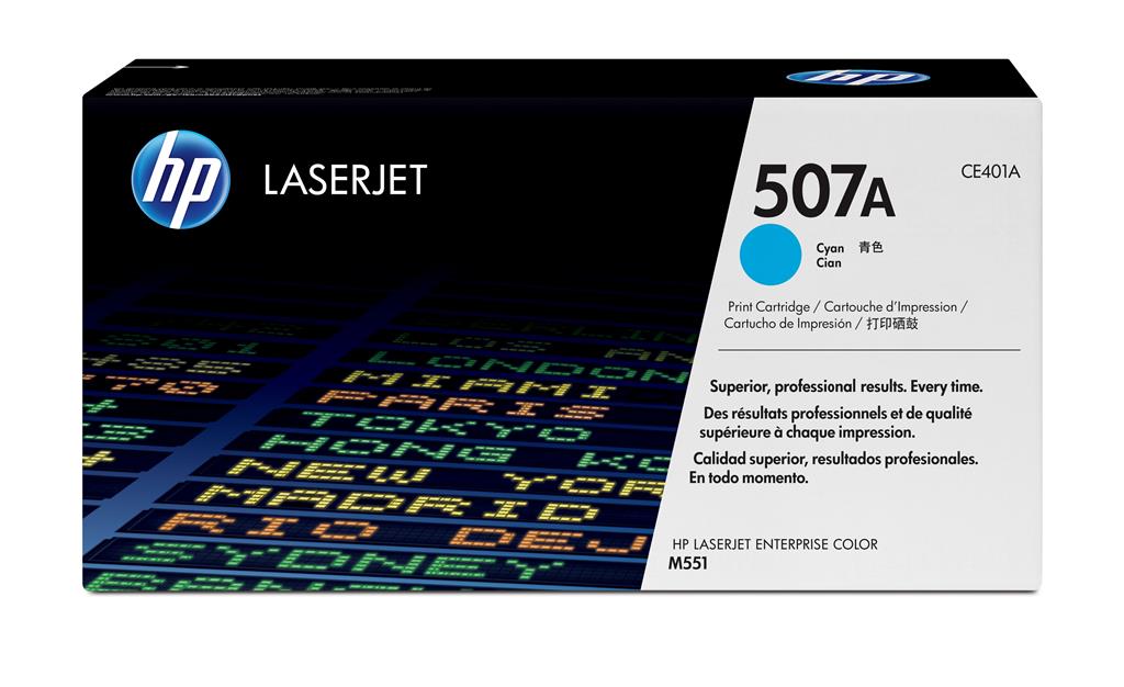 HP 507A Cyan TONER