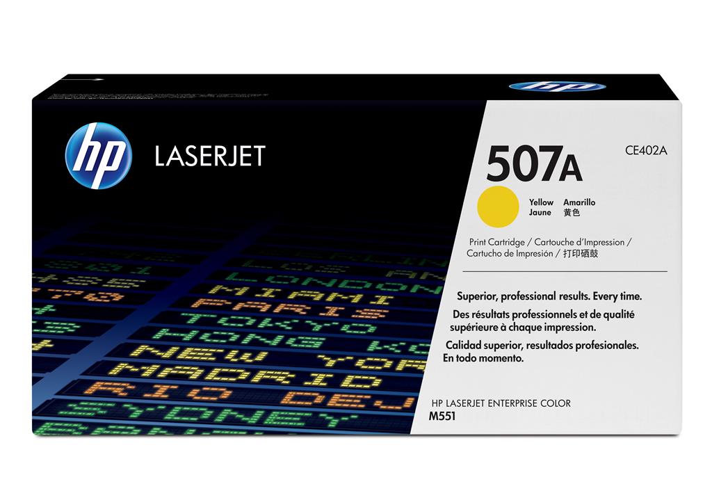 HP 507A Yellow TONER
