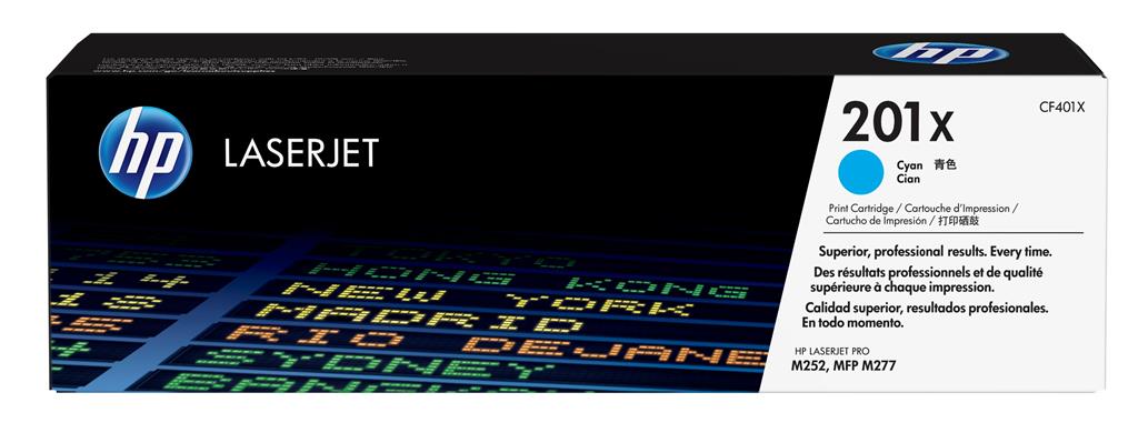 HP 201X High Cap Cyan Toner