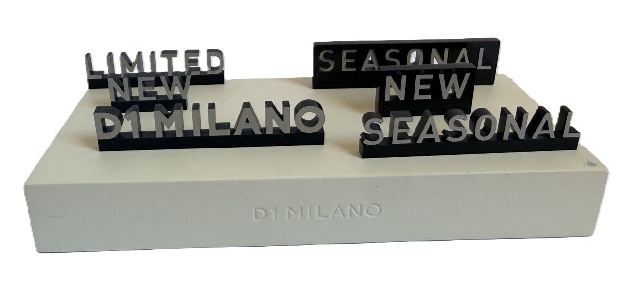 D1 MILANO Base - 6 Movable Signs
