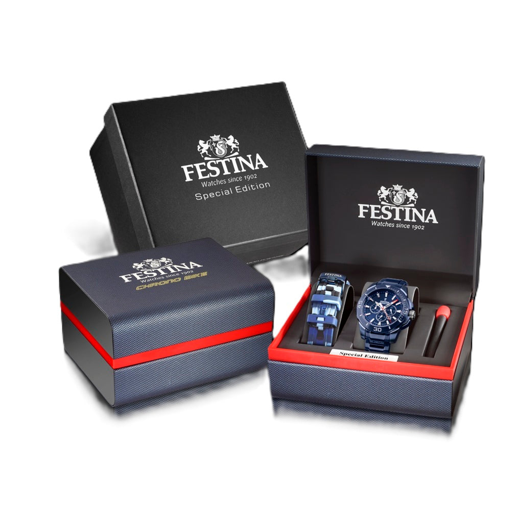 FESTINA Mod. CHRONO BIKE - SPECIAL EDITION + Extra strap