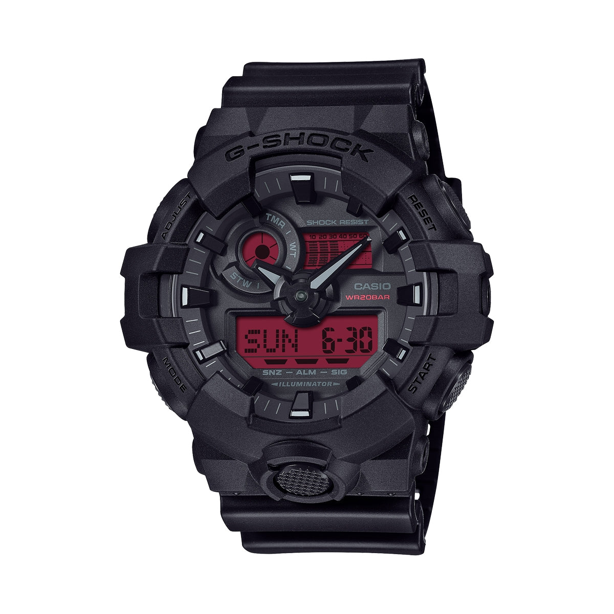 CASIO G-SHOCK Mod. OVERSIZED - BLACK AND BOLD SERIES