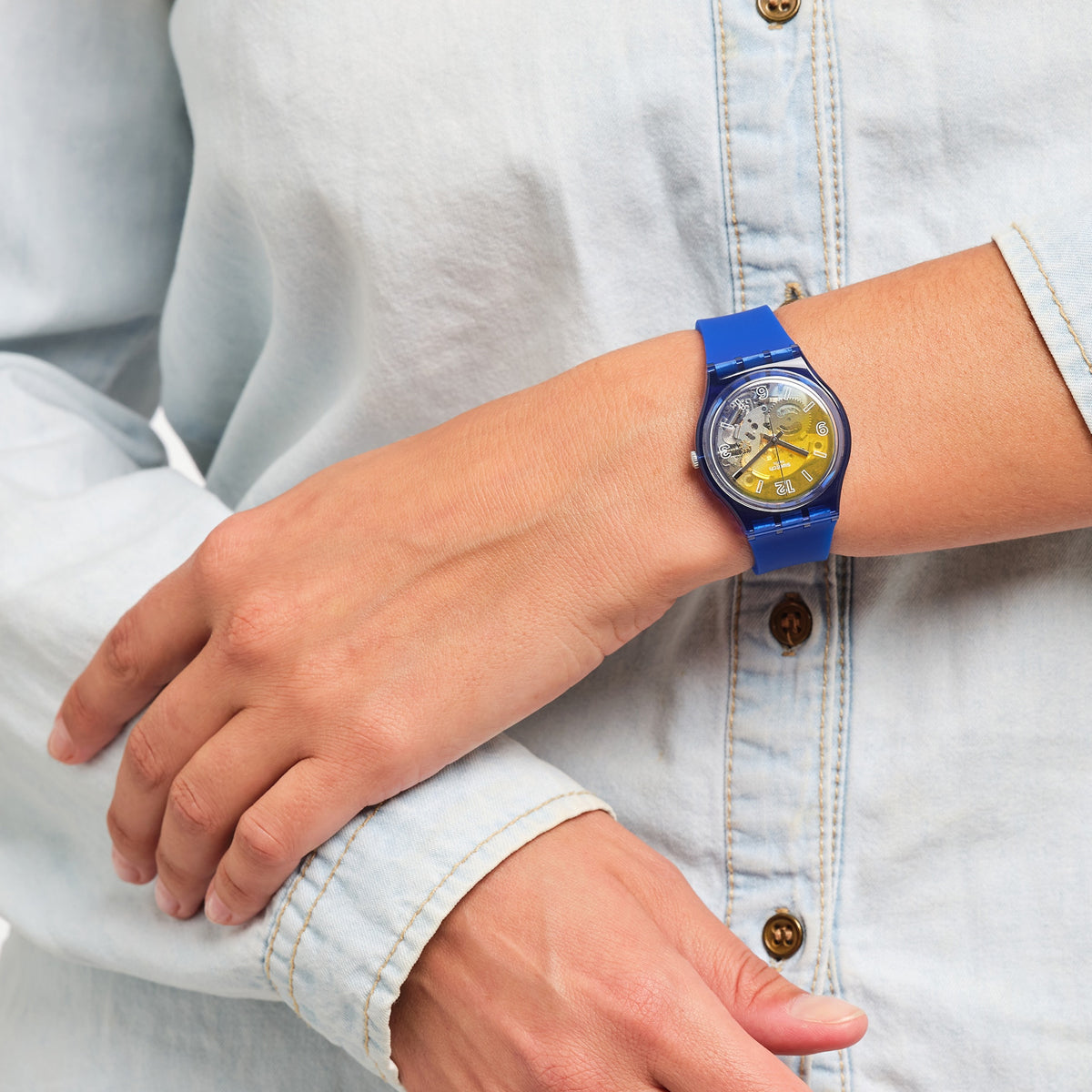 SWATCH Mod. YELLOW DISCO FEVER