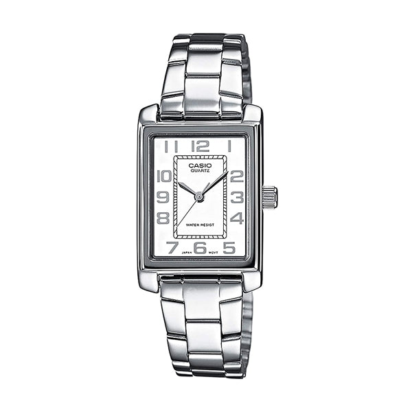CASIO COLLECTION Mod. TANK, SILVER- WHITE