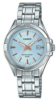 CASIO COLLECTION Mod. LADY DATE - LIGHT BLUE