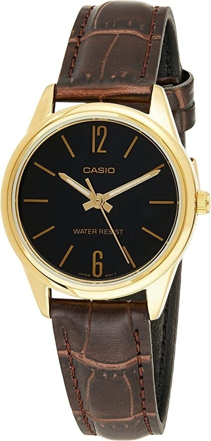 CASIO COLLECTION Mod. ONLY TIME LADY LEATHER - BLACK