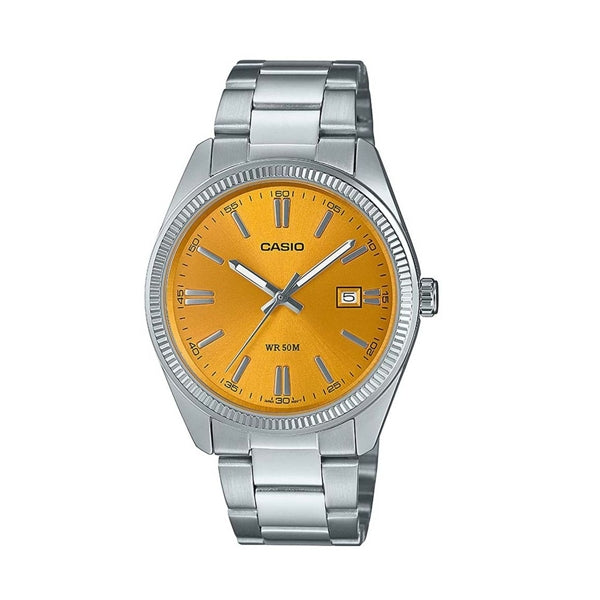 CASIO COLLECTION Mod. DATE - MUSTARD YELLOW - MAN