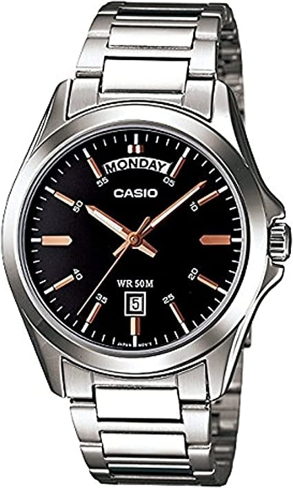 CASIO COLLECTION Mod. DAY DATE - BLACK ROSE GOLD INDEX