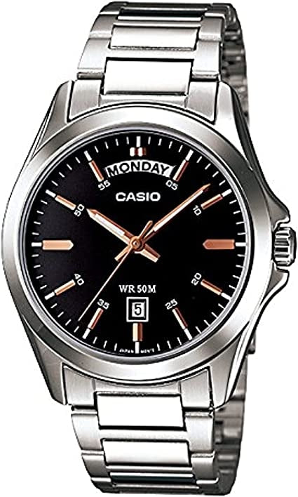 CASIO COLLECTION Mod. DAY DATE - BLACK ROSE GOLD INDEX