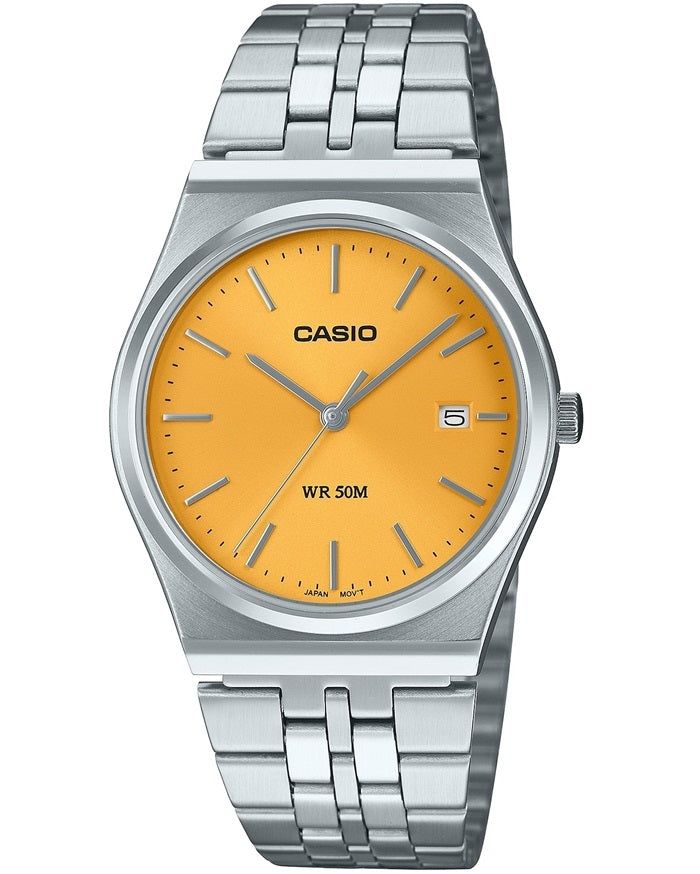 CASIO COLLECTION Mod. DATE - OCHER YELLOW