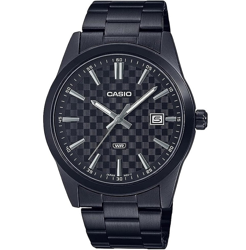 CASIO COLLECTION Mod. DATE - CARBON LOOK - BLACK