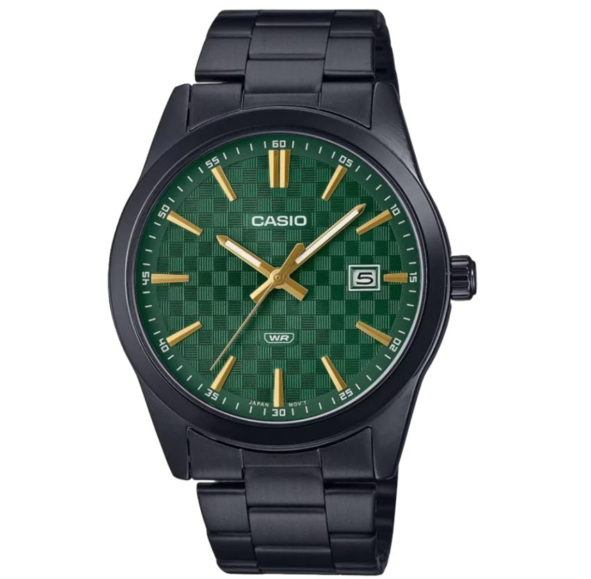 CASIO COLLECTION Mod. DATE - CARBON LOOK - GREEN
