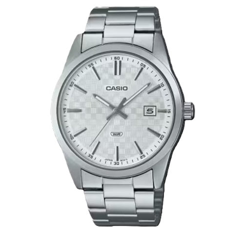 CASIO COLLECTION Mod. DATE - CARBON LOOK - SILVER