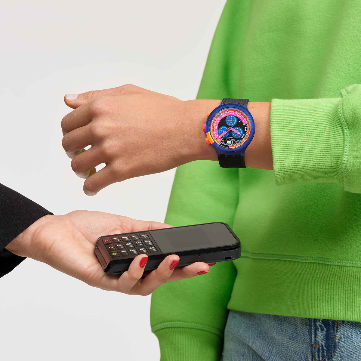 SWATCH Mod. NEON PARTY TO THE MAX PAY!