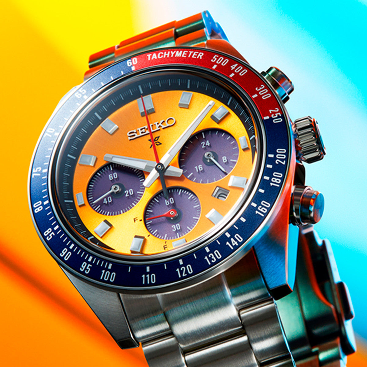 SEIKO PROSPEX Mod. SPEEDTIMER POGUE PEPSI SOLAR