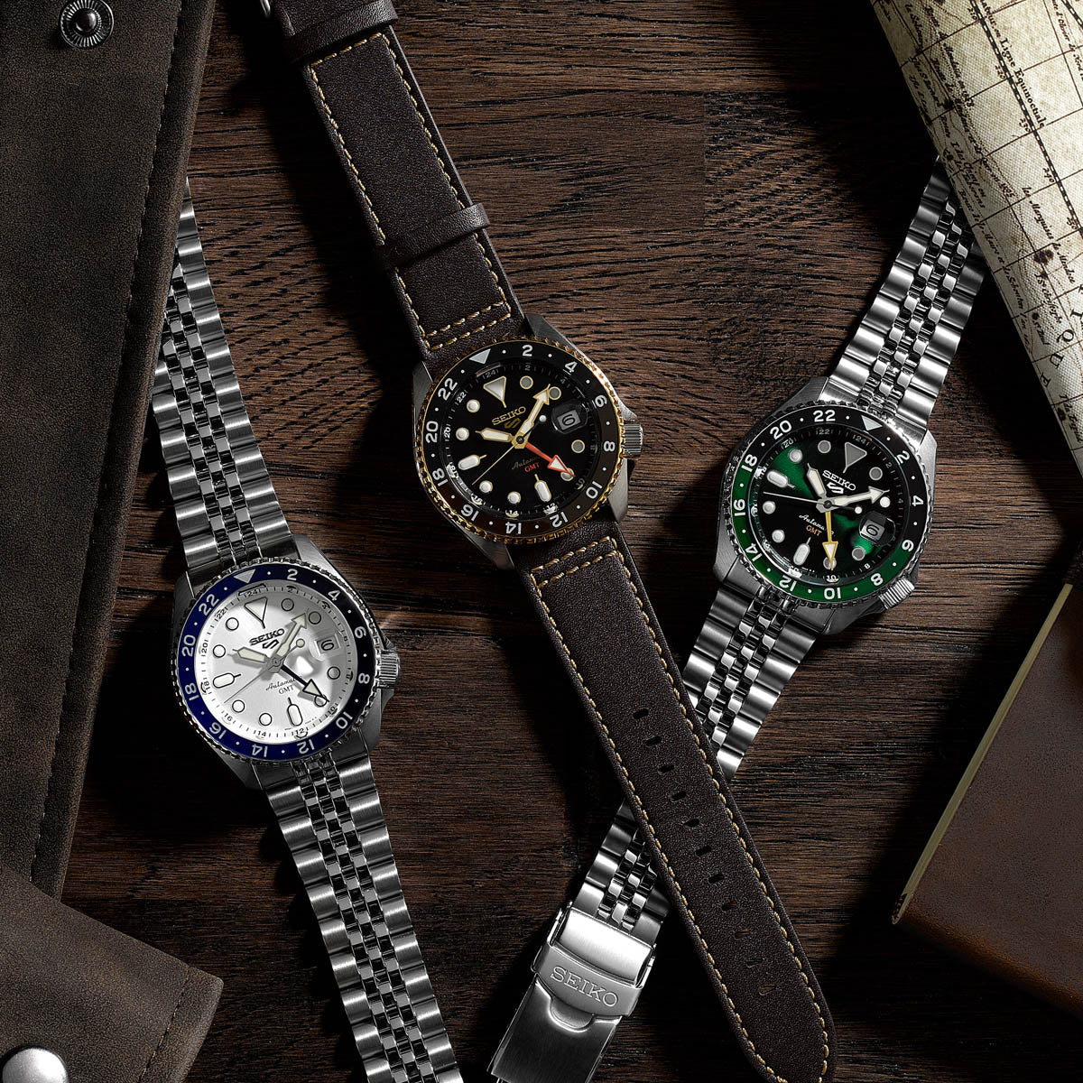 SEIKO 5 Mod. SPORTS AUTOMATIC GMT - WHITE